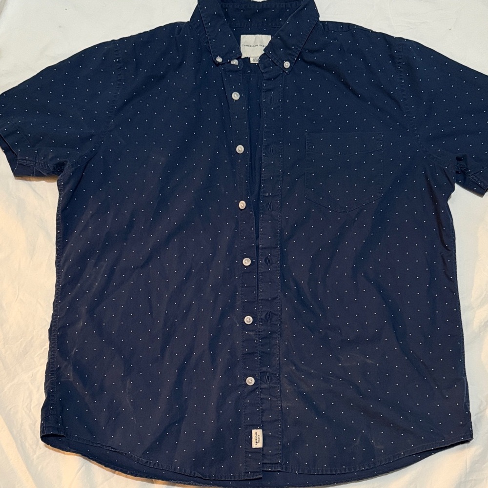 💚American Eagle Outfitters Dark Blue Casual Shirt